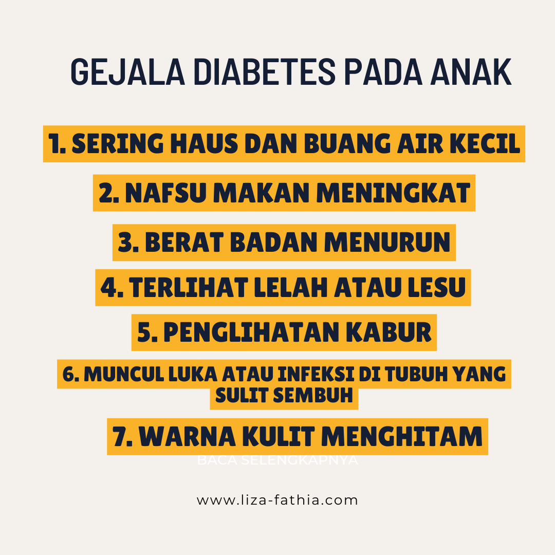 Mengenal Diabetes Pada Anak, Bagaimana Gejala dan Cara Mencegahnya